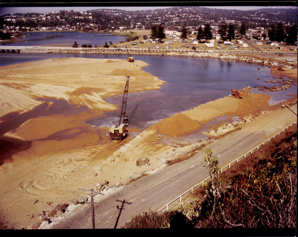 Dredging Narrabeen Lagoon