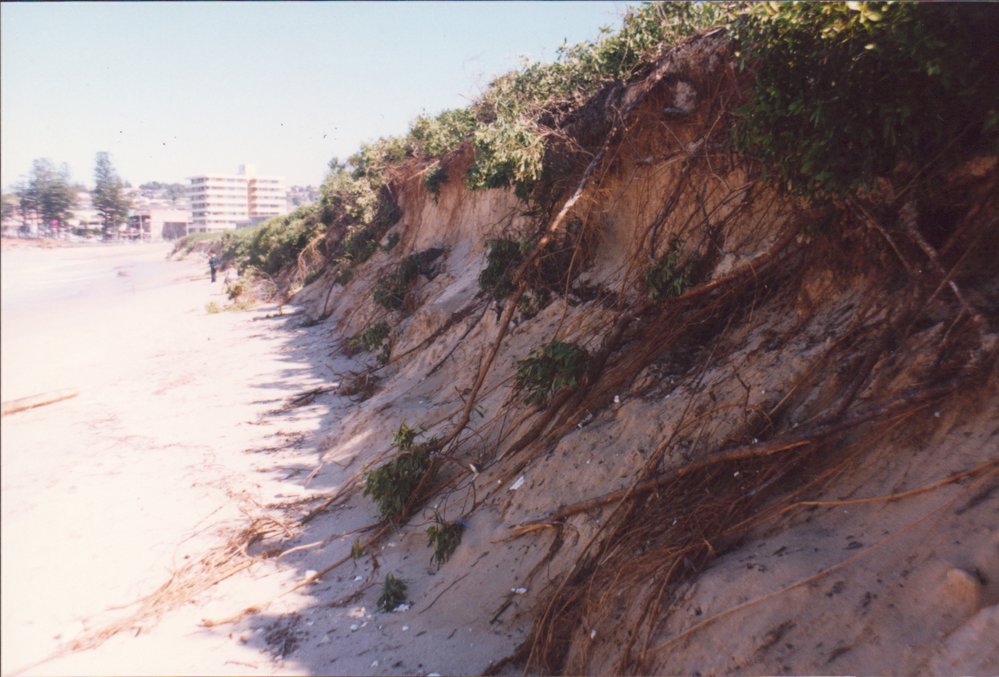 Dee Why Beach Erosion after a Storm