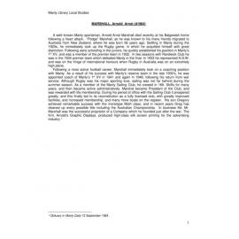 Marshall, Arnold Arnst