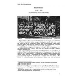 Brighton College, Manly