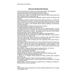 Facts from 1933 Manly Daily Pictorials