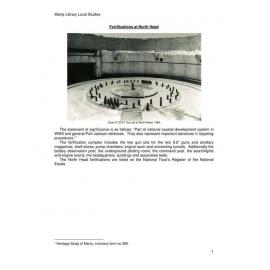 Fortifications at North Head