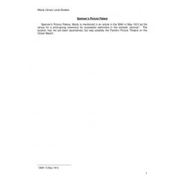 Spencers Picture Palace