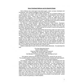 Halloran Estate Seaforth