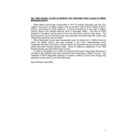 Transfer of land at Seaforth 1955