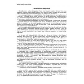 Manly Cemetery background