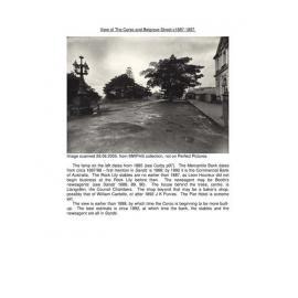 Manly Corso and Belgrave Street 1890s