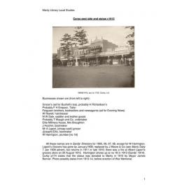 Manly Corso East Side c1913