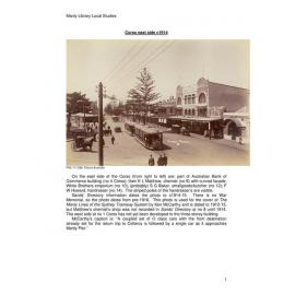 Manly Corso East Side c1914