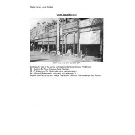 Manly Corso East Side c1915