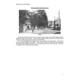 Manly Corso Sandstone Pillars Urns