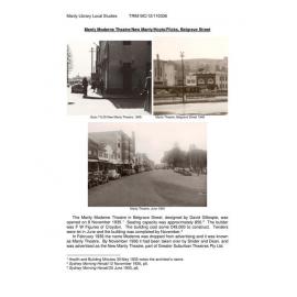 Manly Moderne New Manly Hoyts Flicks Theatres Manly