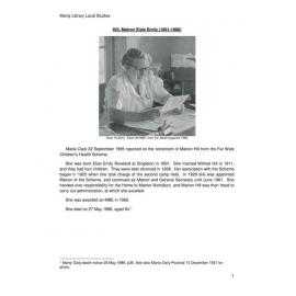 Matron Elsie Hill Royal Far West