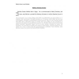 Nicholas Gordon McIllree