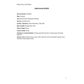 Norman Rodda NX43526