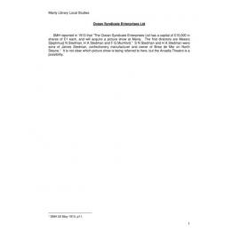 Ocean Syndicate Manly