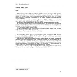 Robert Adams Luckham