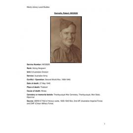 Robert Donnelly NX32626