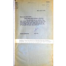 Manly Council Engineers Report Book 1938 to 1939