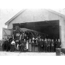 Departure of First Tram to Brookvale from Manly Tram Depot