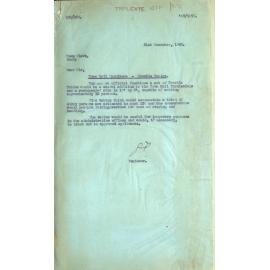 Manly Council Engineers Report Book  1947  July to December