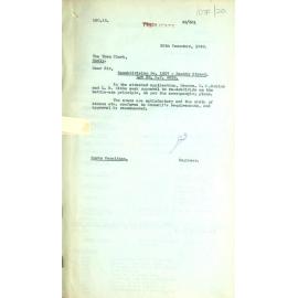 Manly Council Engineers Report Book  1949  July to December