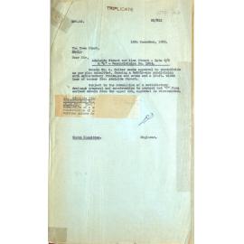 Manly Council Engineers Report Book  1952 March to December