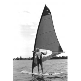 Windsurfing on Narrabeen Lagoon