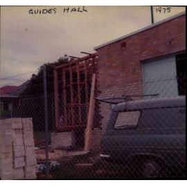 Guide Hall, Harbord under construction