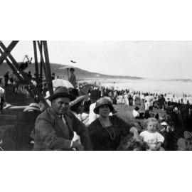 Hayman family on Dee Why Beach