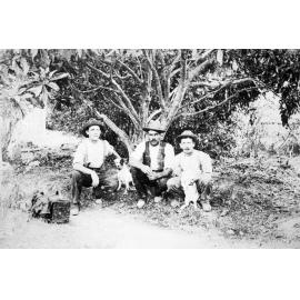 Arthur William Hews and friends, Frenchs Forest