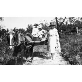 Ladies of the Turvey family on a day out to Manly