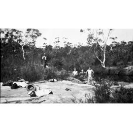 Waterhole below Elm Ave, Belrose