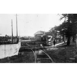 Tram depot at Manly