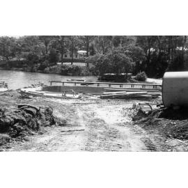 Construction of 'Motel Newport', Queens Parade Newport