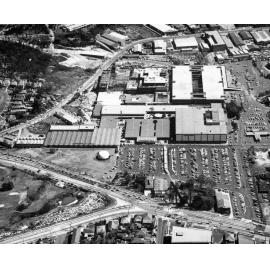 Aerial view of Warringah Mall, Brookvale