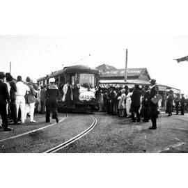 Official opening of Harbord Beach Tram