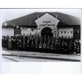Oddfellows  Lodge outside Harbord Literary Institute