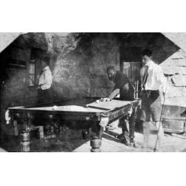Billiard room, 'Bungania', Newport