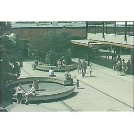 Warringah Mall  courtyard, 1974