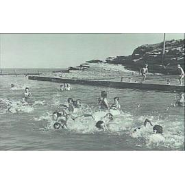 Stewart House children swimming in Curl Curl Rock Pool