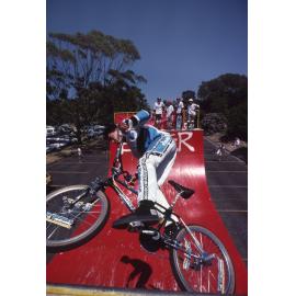 Skateboarding & Bicycle tricks at Narrabeen Lakes Festival
