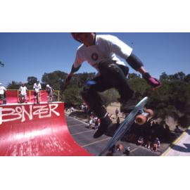 Skateboarding at Narrabeen Lakes Festival