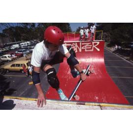 Skateboarding at Narrabeen Lakes Festival