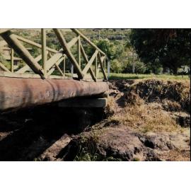 Tyagarah Reserve footbridge, Cromer 1987