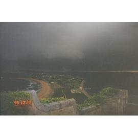 Moments before the blackout, Barrenjoey lighthouse, 1995