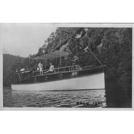 The 32ft Koorooloo was part of the Pittwater scene up until the 1970s, owned by the Douglas Family