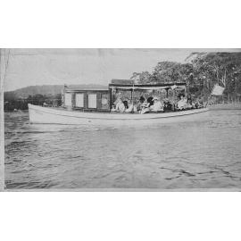 Alpha owned by the Douglas Family, on Pittwater, 1920s