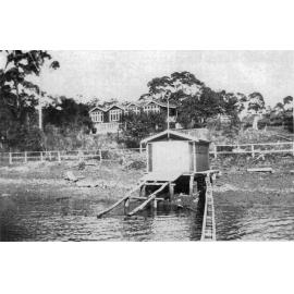 Douglas family house and boatshed, Mona Vale