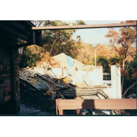 Remains of house on Kuttabul Place, Elanora Heights, 1994